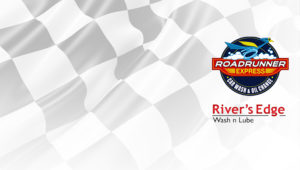 Roadrunner Express | River's Edge Wash n Lube | coupon background