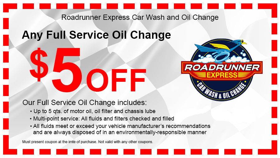 $5 OFF Oil Change Coupon